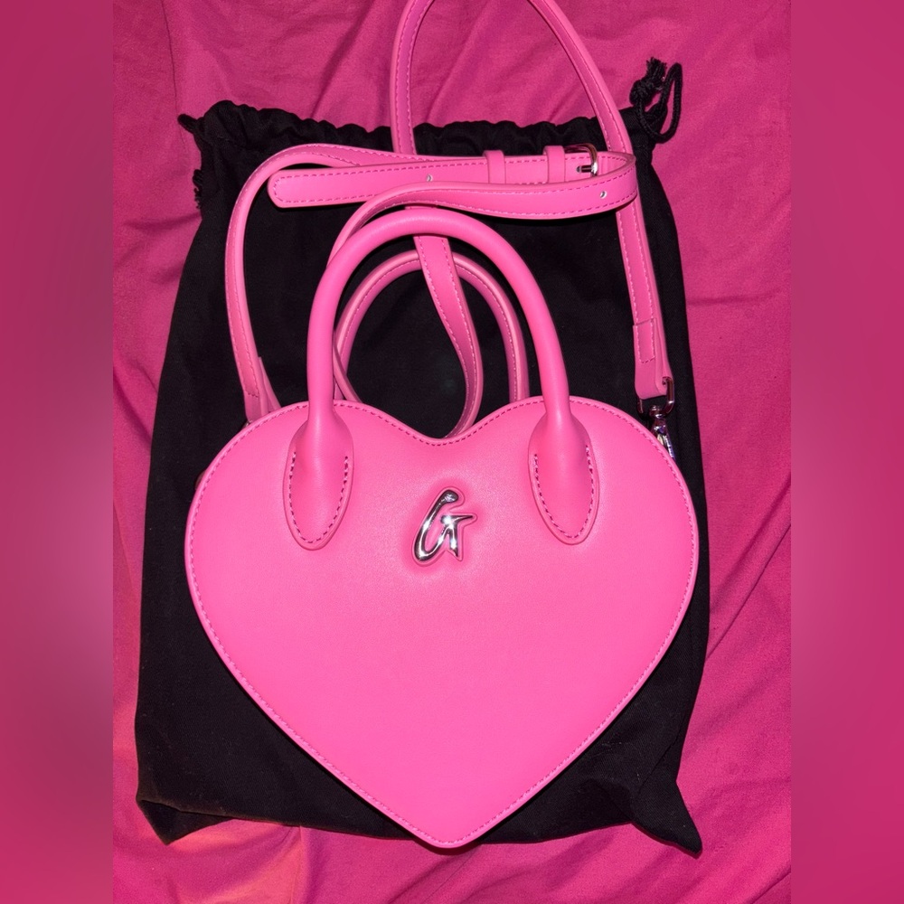 Glam-Aholic Heart Shapped Bag